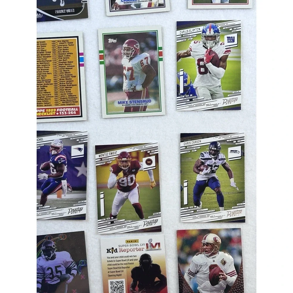🔥NFL HUGE VALUE LOT ROOKIES SILVER COLOR RE etc.  600‎ Cards🔥 80's90's And 00